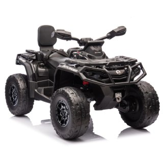 Quad Can Am Outlander 4x4 DK-CA005 Czarny 24V + Prawo jazdy
