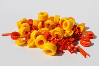 Klocki Mobilo Parts & Motion 78 el. - zestaw uzupełniający 3+