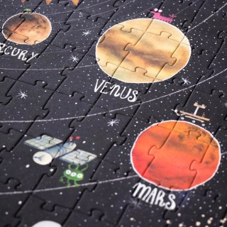 Puzzle Odkryj Planety 200 elementów świecące - Londji 6+