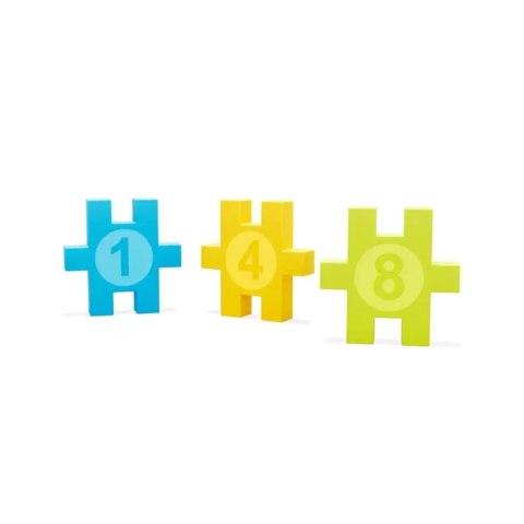 Klocki Meli Basic Numbers Edu 1200 elementów - nauka cyfr 3+