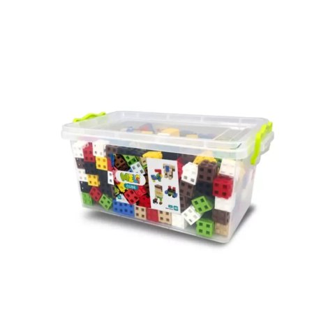 Klocki Meli Cube Edu 300 elementów - sześciany konstrukcyjne 3+