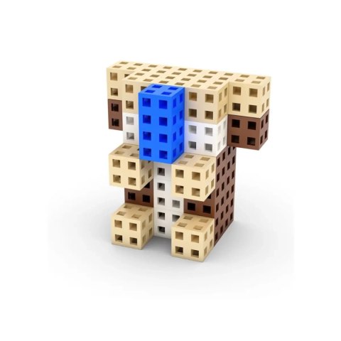 Klocki Meli Cube Edu 300 elementów - sześciany konstrukcyjne 3+
