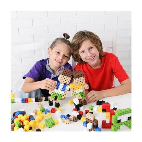 Klocki Meli Cube Edu 300 elementów - sześciany konstrukcyjne 3+