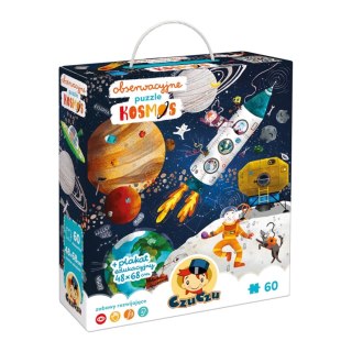 Puzzle obserwacyjne CzuCzu Kosmos 100 elementów 4+