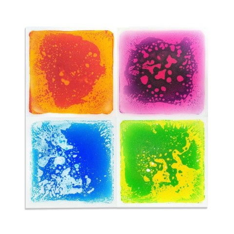 Płynna ścieżka sensoryczna Tullo 4 maty 30x30 cm - od 3 lat