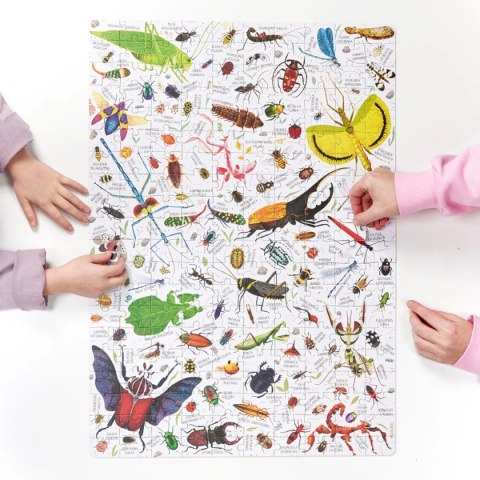 Puzzle CzuCzu Owady 200 elementów - układanka edukacyjna 7+