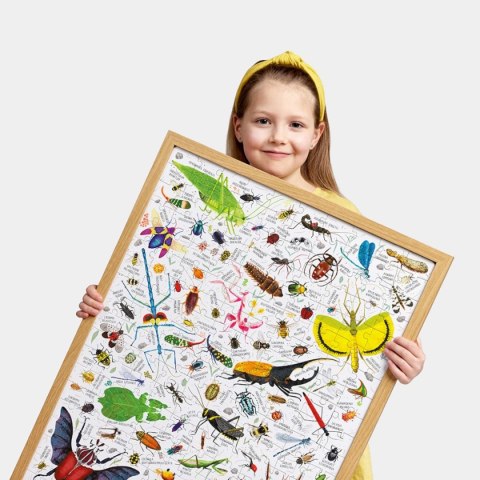 Puzzle CzuCzu Owady 200 elementów - układanka edukacyjna 7+