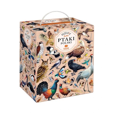Puzzle CzuCzu Ptaki Polski 1000 elementów - układanka 9+