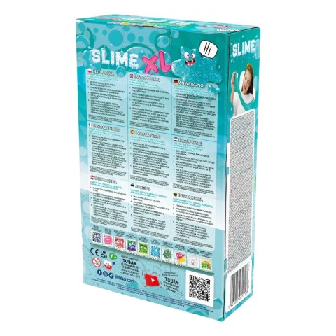 Slime Tuban Arbuz XL - zestaw DIY z brokatem i zapachem 6+