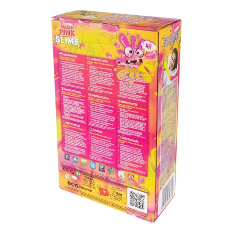 Slime Tuban Magic Pink XL - zestaw DIY zmieniający kolor 6+