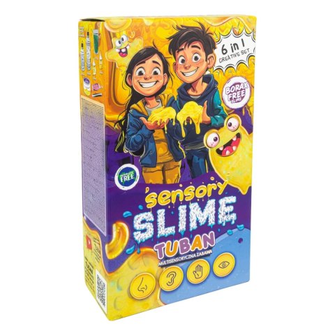 SLIME ZESTAW DIY SENSORY 6w1