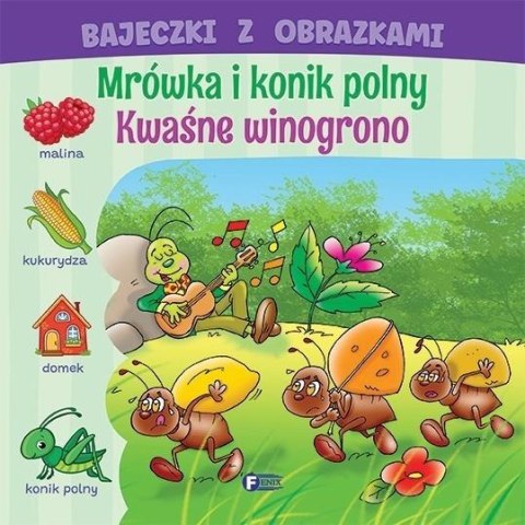 Bajeczki z obrazkami: mrówka i konik polny