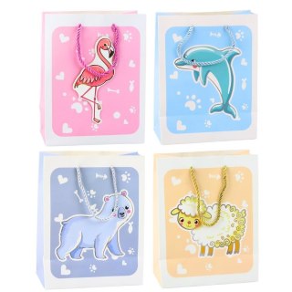 Torebka prezentowa 3D 23x18x10cm MIX