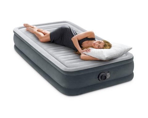 Materac łóżko 191x99 cm z pompką 1-osobowy Comfort 67766ND