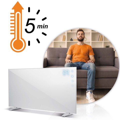 Grzejnik na podczerwień promiennik podczerwieni 720 W Berdsen BD-983 pilot WiFi aplikacja