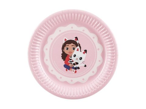 Talerzyki Koci Domek Gabi 18cm 6szt