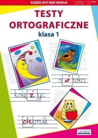 Testy ortograficzne klasa 1 w.2025