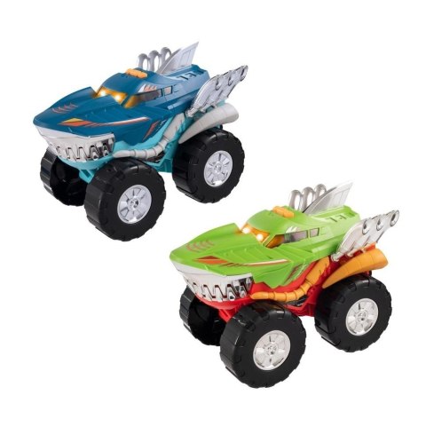 Monster Moverz Auto Rekin światło dźwięk mix