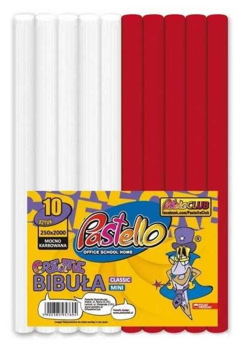 Bibuła marszczona mini 25x200cm 10szt