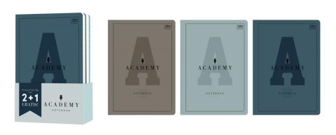 Zeszyt A5/60K linia Academy Hybrid 2+1 gratis