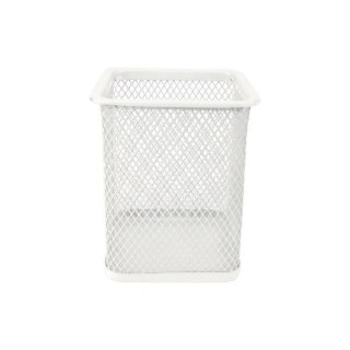 Kubek na długopisy siatka kwadrat perłowy LEVIATAN