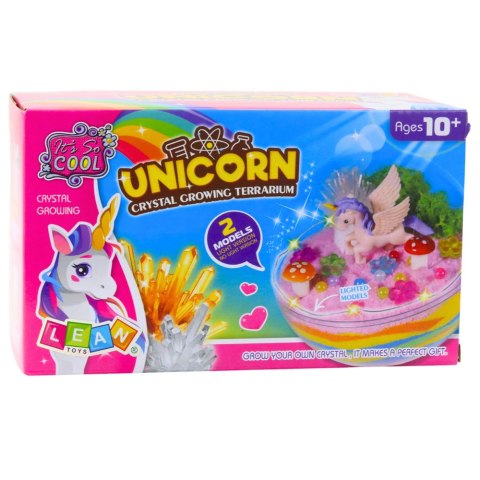 Zestaw Kreatywny DIY 2w1 Terrarium Dla Jednorożca Hodowla Kryształów