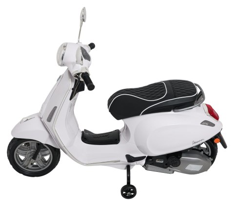 Pojazd Skuter Vespa ROMA Biały motorek dla dziecka