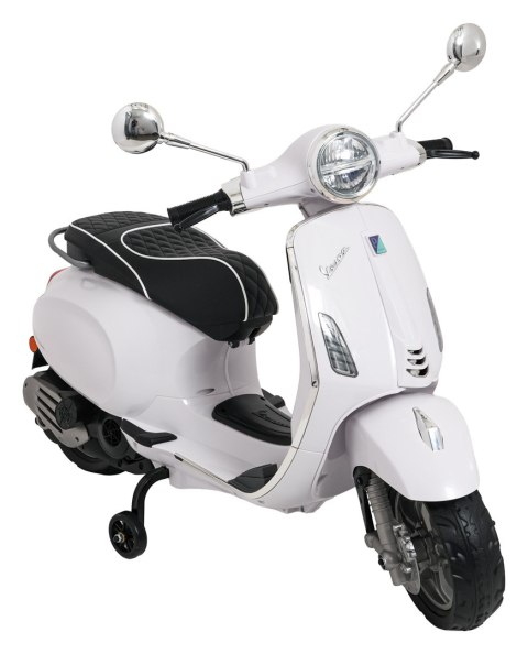Pojazd Skuter Vespa ROMA Biały motorek dla dziecka