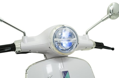 Pojazd Skuter Vespa ROMA Biały motorek dla dziecka