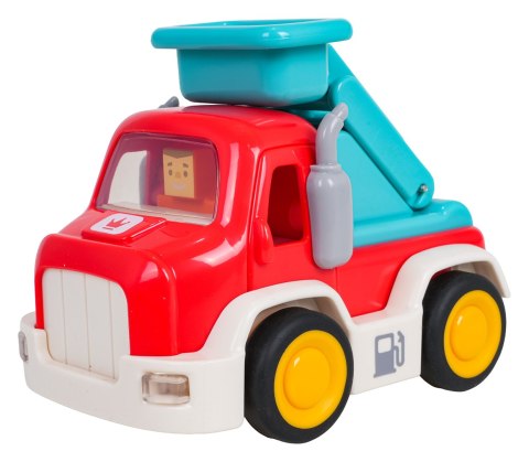 Zestaw Autek Budowlanych z Funkcją Dźwięku i Świateł + Akcesoria