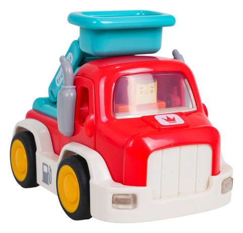 Zestaw Autek Budowlanych z Funkcją Dźwięku i Świateł + Akcesoria