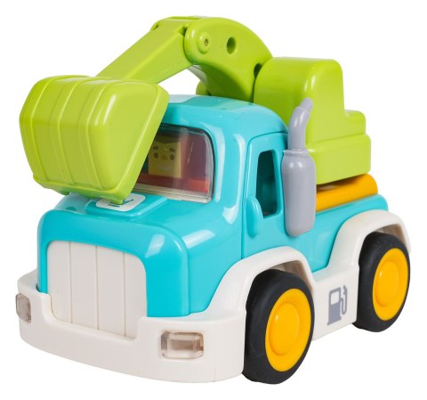 Zestaw Autek Budowlanych z Funkcją Dźwięku i Świateł + Akcesoria