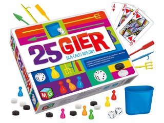 Gry planszowe 25 Gier dla całej rodziny GR0296