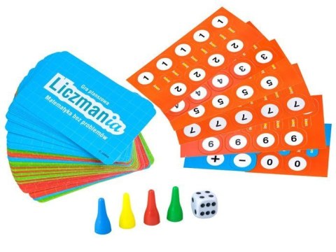 Jawa Edukacyjna gra planszowa LICZMANIA - matematyka bez problemów GR0286