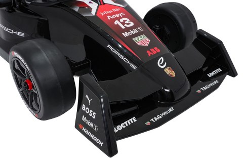 Pojazd Bolid Formuły E Porsche Czerwony