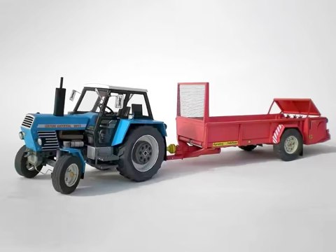 Model kolekcjonerski do sklejania TRAKTOR 8011 1:32 ZA5889