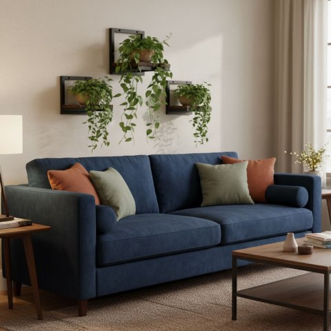 Kwietnik ścienny półka wisząca na kwiaty ozdoby loft ModernHome