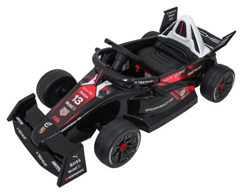 Pojazd Bolid Formuły E Porsche Czerwony