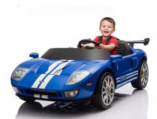 Auto na akumulator Pojazd Ford GT Niebieski 24V 4x100W