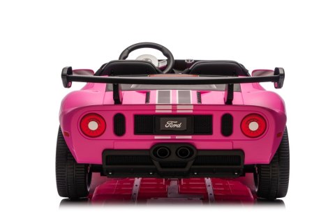 Auto na akumulator Pojazd Ford GT Różowy 24V 4x100W