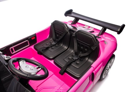 Auto na akumulator Pojazd Ford GT Różowy 24V 4x100W