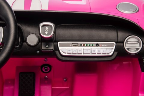 Auto na akumulator Pojazd Ford GT Różowy 24V 4x100W