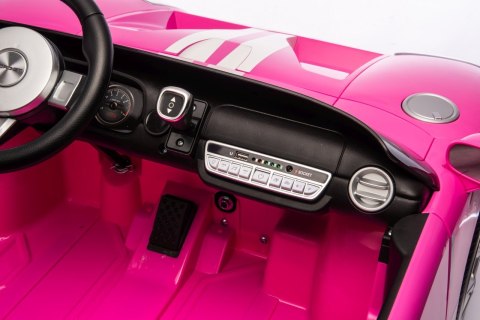 Auto na akumulator Pojazd Ford GT Różowy 24V 4x100W