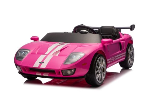 Auto na akumulator Pojazd Ford GT Różowy 24V 4x100W