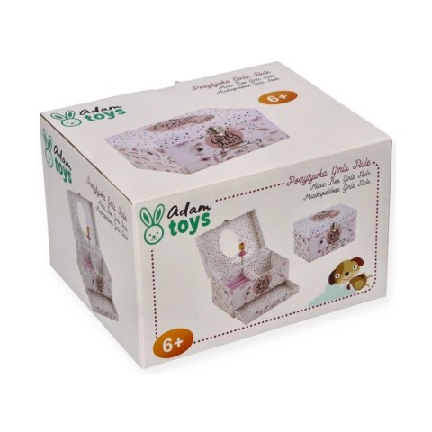 Pozytywka Girls Rule szkatułka z baletnicą - Adam Toys 6+