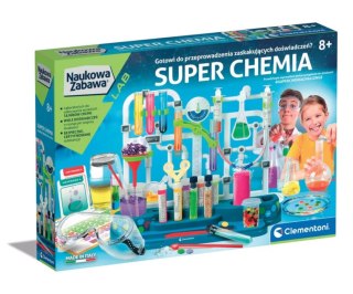 Clementoni Naukowa Zabawa Lab 50805 Super Chemia