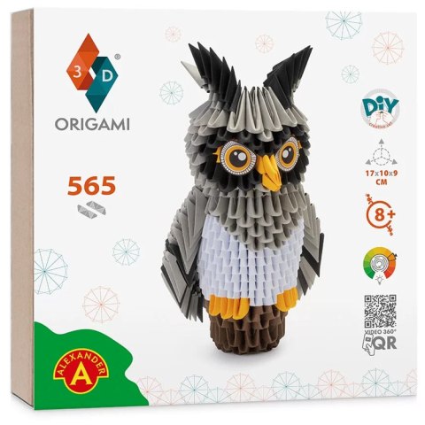 Alexander zestaw kreatywny Origami 3D - Sowa ZA6073