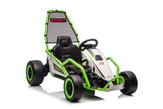 Gokart TORNADO z Funkcją Driftu dla Dzieci Bluetooth zielony