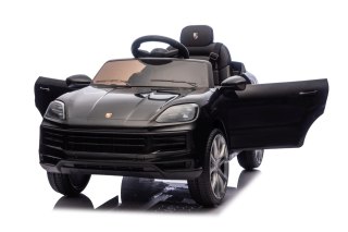 Porsche Cayenne Czarne dla Dzieci 12V 2x45W – Autko na Akumulator