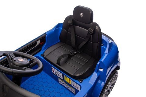 Autko na Akumulator Porsche Cayenne Niebieski Elektryczny Jeździk dla Dziecka
